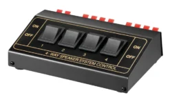 Högtalarswitch 1 till 4