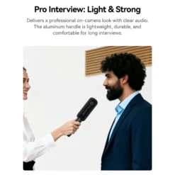 Hollyland Interview Adapter för trådlösa mikrofoner