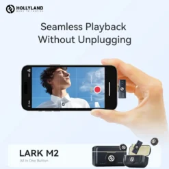 Hollyland Lark M2 Combo Trådlöst mikrofonsystem
