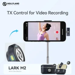 Hollyland Lark M2 Combo Trådlöst mikrofonsystem