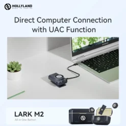 Hollyland Lark M2 Combo Trådlöst mikrofonsystem