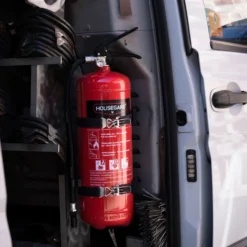 Housegard Brandsläckare med pulver 6 kg Röd