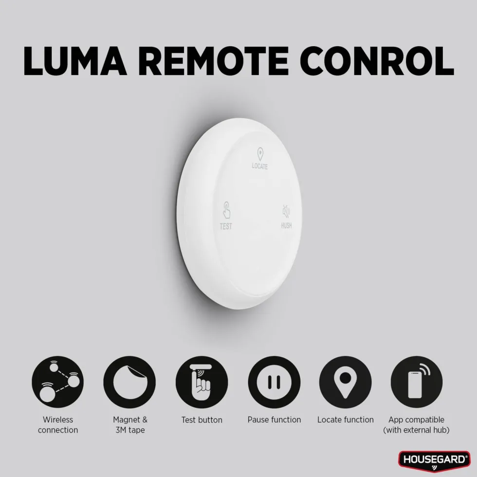 Housegard Luma trådlös fjärrkontroll