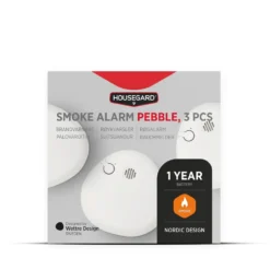 Housegard Pebble brandvarnare 3-pack