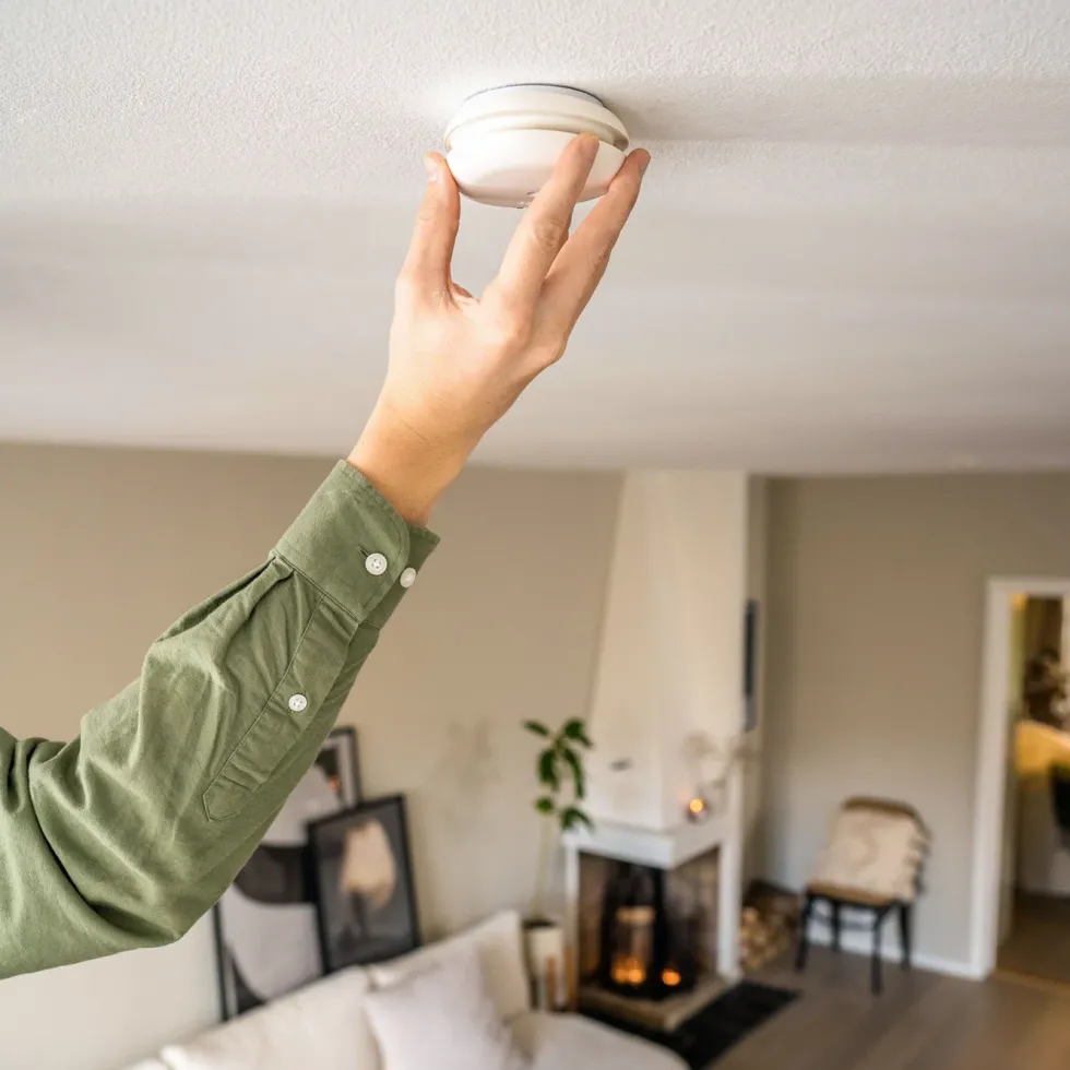 Housegard Pebble Link Trådlös Brandvarnare 2-pack