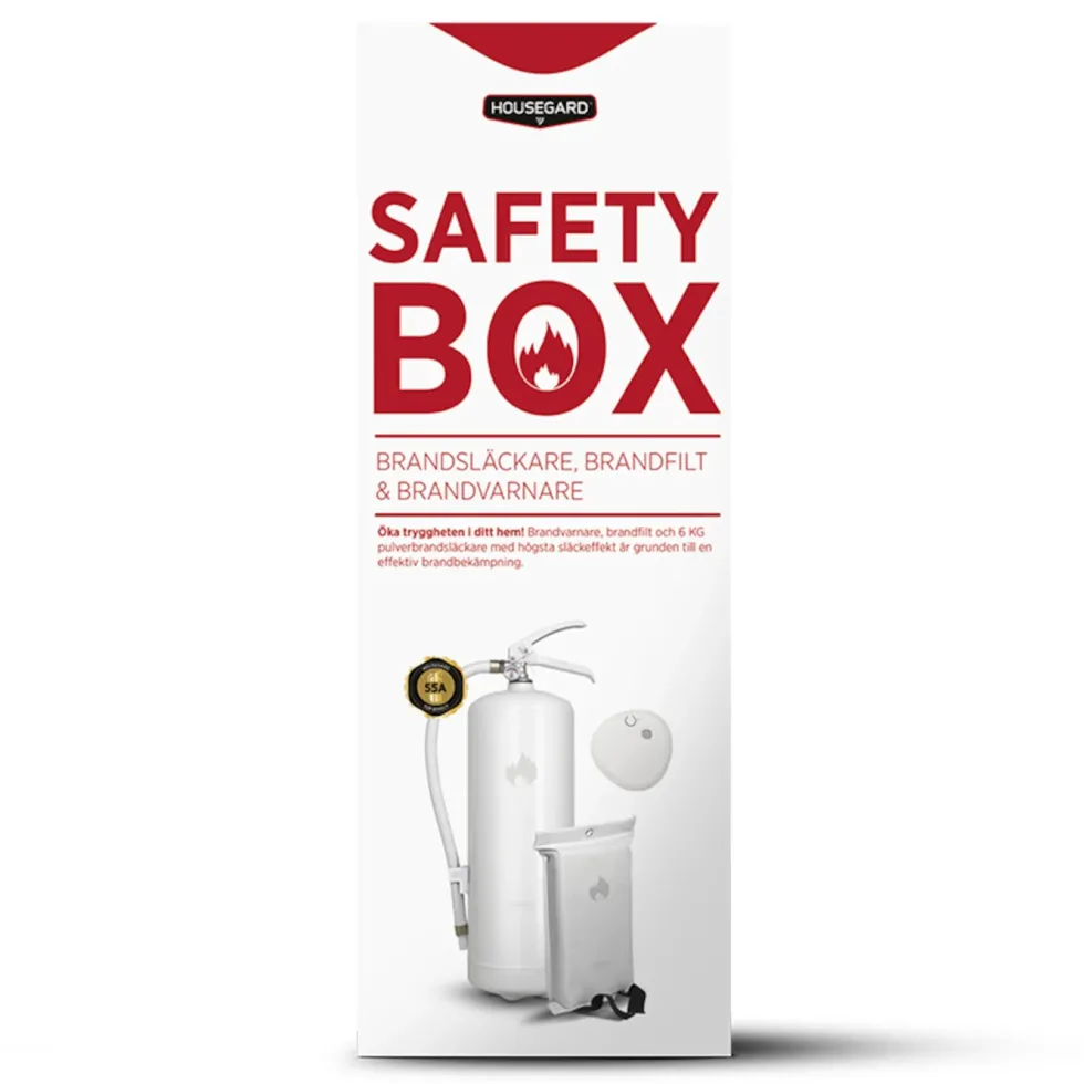 Housegard Safety Box för brandsäkerhet