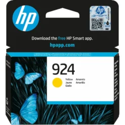 HP 924 Bläckpatron Gul