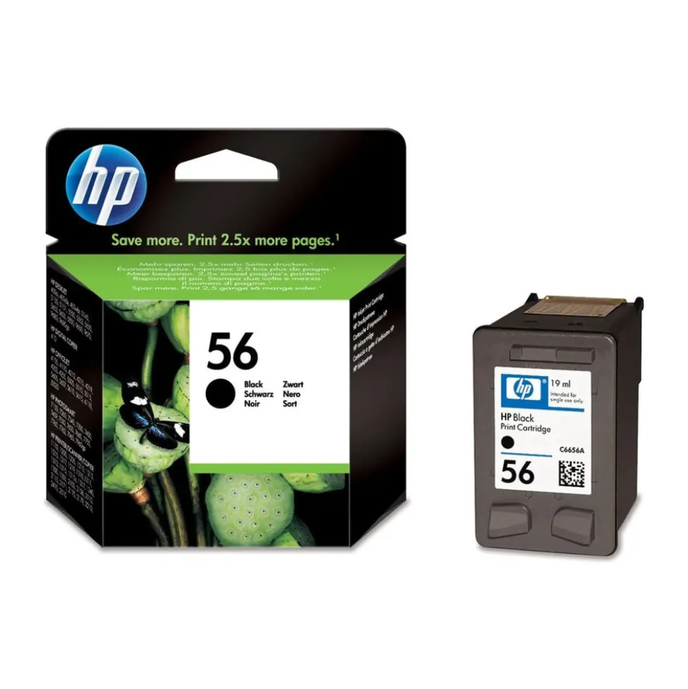 HP 56 Bläckpatron Svart