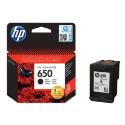 HP 650 Bläckpatron Svart