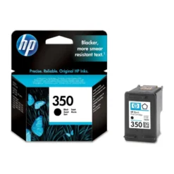 HP 350 Bläckpatron Svart