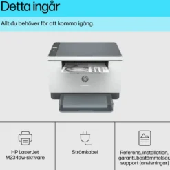 HP LaserJet MFP M234dw multifunktionsskrivare Trådlös