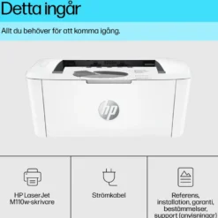 HP LaserJet M110w Laserskrivare