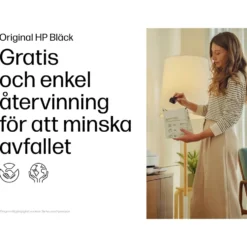 HP 308 Svart bläckpatron