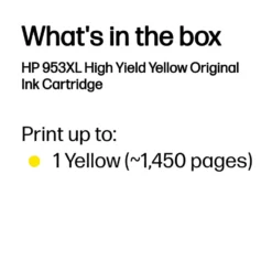 HP 953XL Bläckpatron Gul
