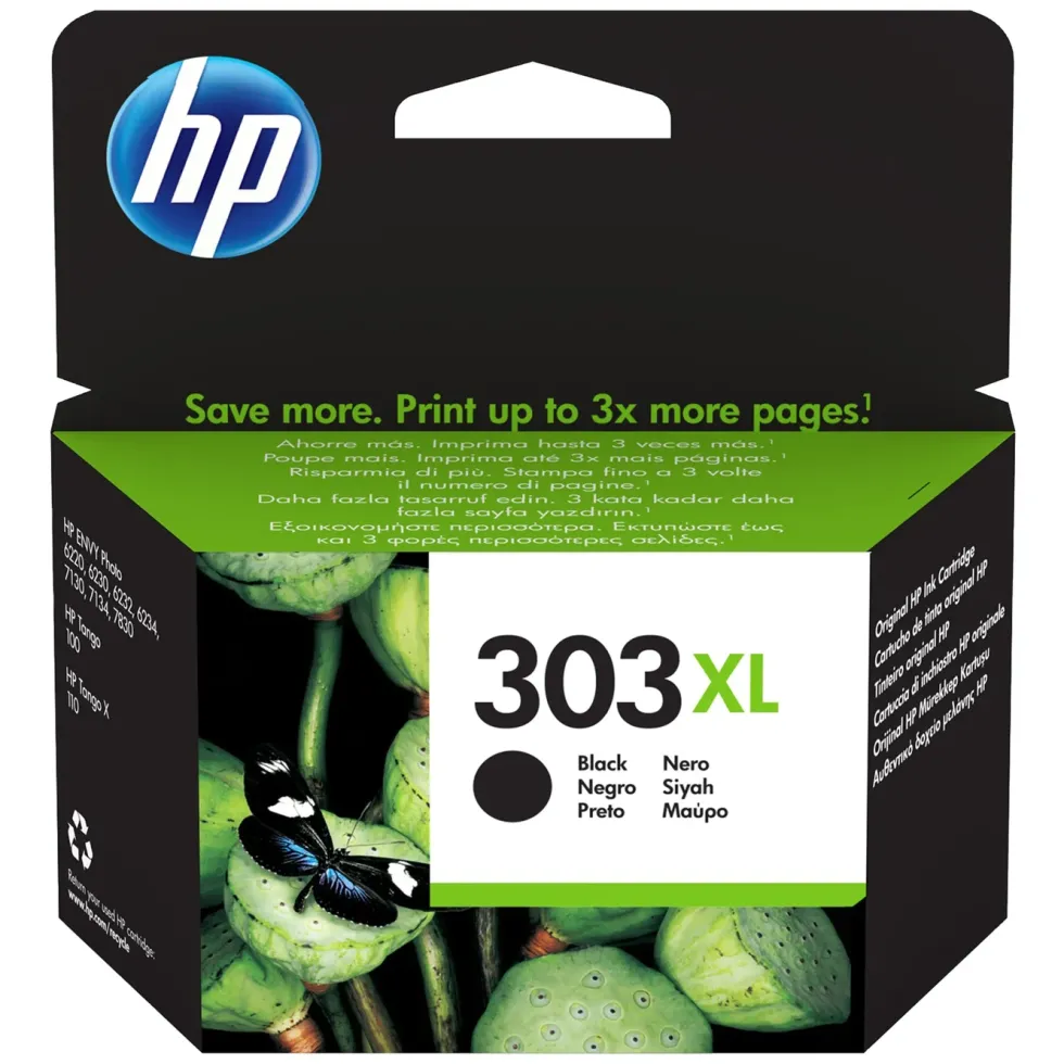 HP 303XL Bläckpatron Svart