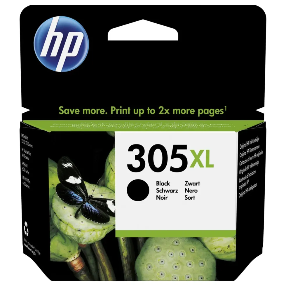HP 305XL Bläckpatron Svart