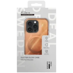 IDEAL OF SWEDEN Clear MagSafe Case – mobilskal till iPhone 16 Mocha Mousse