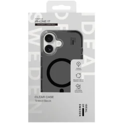 IDEAL OF SWEDEN Clear MagSafe Case – mobilskal till iPhone 17 Tinted Black