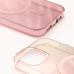 IDEAL OF SWEDEN Clear MagSafe Case – mobilskal till iPhone 13, 14, 15, 16e och 17e Rose Blush