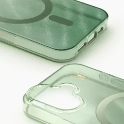 IDEAL OF SWEDEN Clear MagSafe Case – mobilskal till iPhone 17 Sage Green