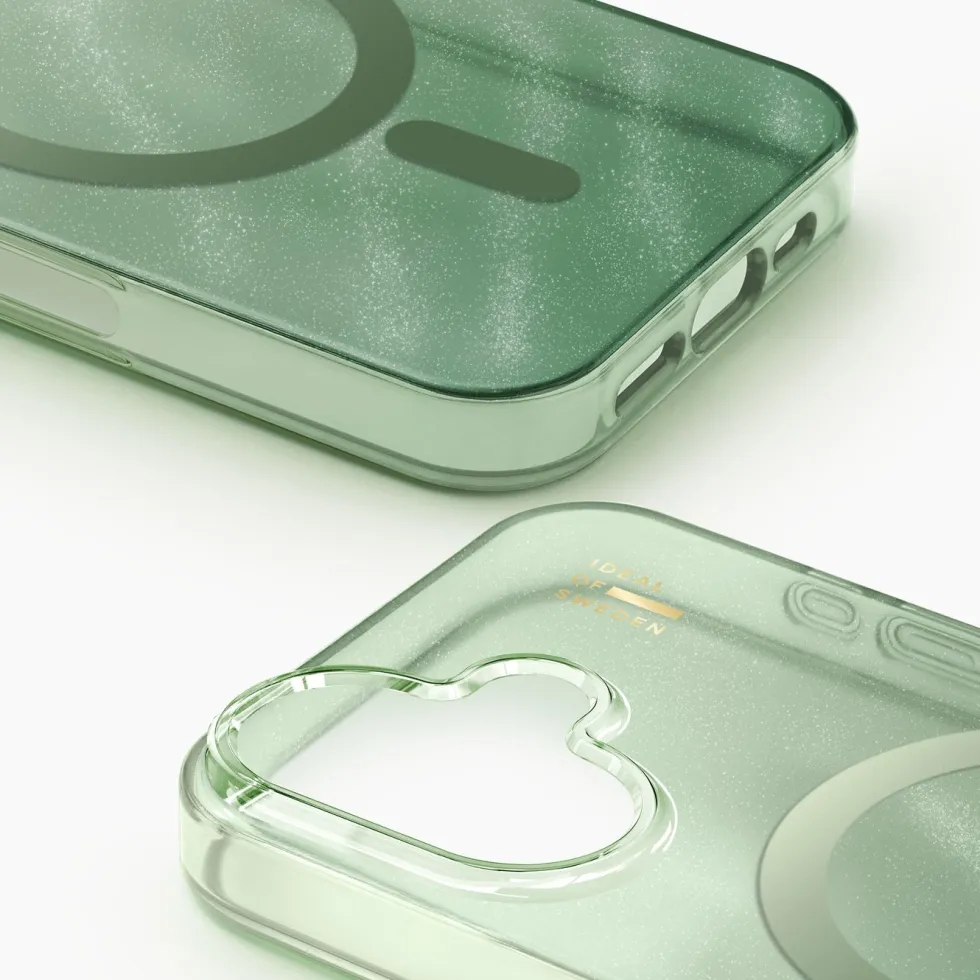 IDEAL OF SWEDEN Clear MagSafe Case – mobilskal till iPhone 17 Sage Green