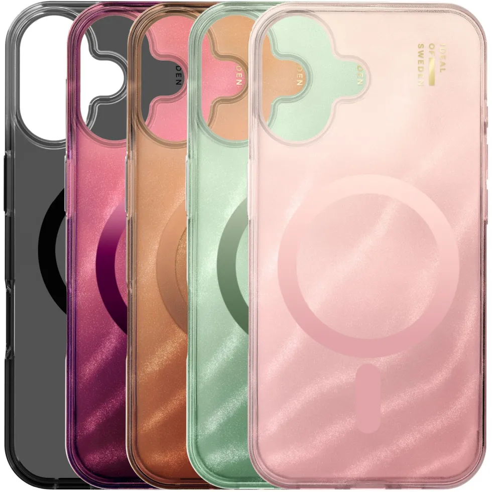 IDEAL OF SWEDEN Clear MagSafe Case – mobilskal till iPhone 17 Sage Green