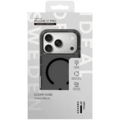 IDEAL OF SWEDEN Clear MagSafe Case – mobilskal till iPhone 17 Pro Tinted Black