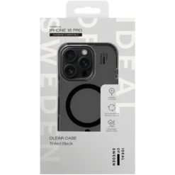IDEAL OF SWEDEN Clear MagSafe Case – mobilskal till iPhone 16 Pro Tinted Black