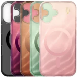 IDEAL OF SWEDEN Clear MagSafe Case – mobilskal till iPhone 16 Rose Blush