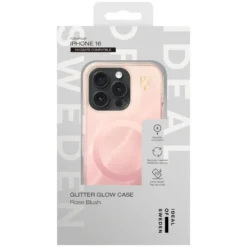 IDEAL OF SWEDEN Clear MagSafe Case – mobilskal till iPhone 16 Rose Blush