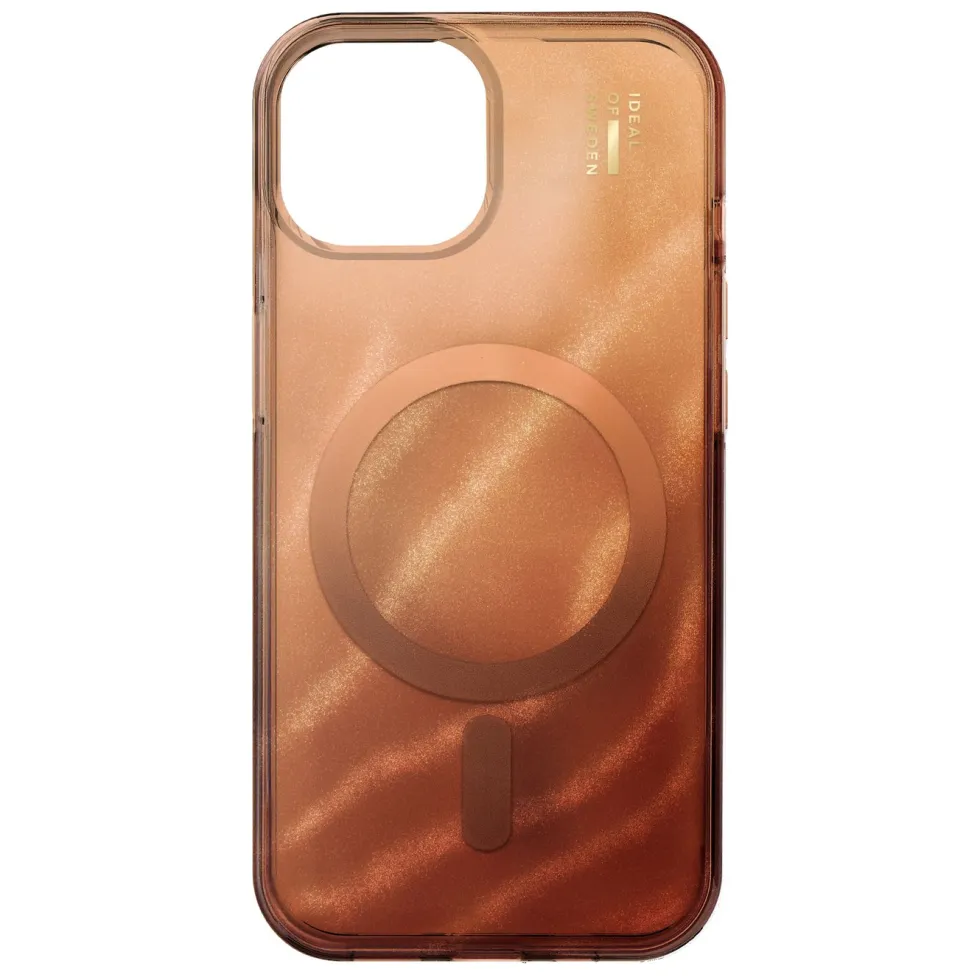 IDEAL OF SWEDEN Clear MagSafe Case – mobilskal till iPhone 13, 14, 15, 16e och 17e Mocha Mousse
