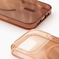 IDEAL OF SWEDEN Clear MagSafe Case – mobilskal till iPhone 17 Pro Max Mocha Mousse