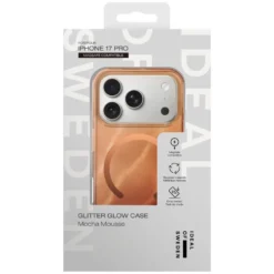 IDEAL OF SWEDEN Clear MagSafe Case – mobilskal till iPhone 17 Pro Mocha Mousse