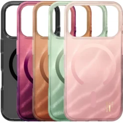IDEAL OF SWEDEN Clear MagSafe Case – mobilskal till iPhone 17 Pro Max Rose Blush