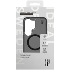 IDEAL OF SWEDEN Clear MagSafe Case – mobilskal till Galaxy S26 Ultra Tinted Black