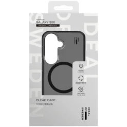 IDEAL OF SWEDEN Clear MagSafe Case – mobilskal till Galaxy S26 Tinted Black