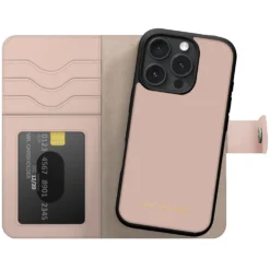 IDEAL OF SWEDEN Magnet Wallet+ - plånboksfodral till iPhone 16 Pro Pink