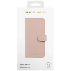 IDEAL OF SWEDEN Magnet Wallet+ - plånboksfodral till iPhone 11/XR Pink