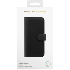 IDEAL OF SWEDEN Magnet Wallet+ för iPhone 15 Pro Max Svart
