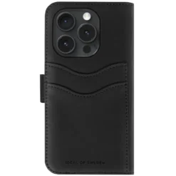 IDEAL OF SWEDEN Magnet Wallet+ för iPhone 15 Pro Svart