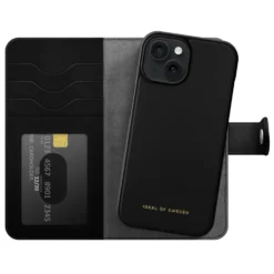 IDEAL OF SWEDEN Magnet Wallet+ för iPhone 15 Svart