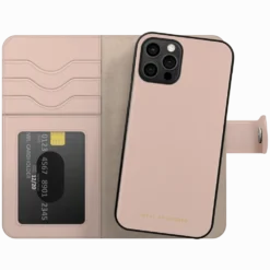 IDEAL OF SWEDEN Magnet Wallet+ plånboksfodral iPhone 12/12 Pro Rosa