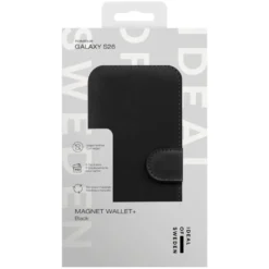 IDEAL OF SWEDEN Magnet Wallet+ - plånboksfodral till Galaxy S26 Black