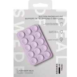 IDEAL OF SWEDEN MagSafe Suction Phone Mount – mobilhållare med sugfäste Lavender Milk