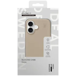 IDEAL OF SWEDEN Silicone MagSafe Case – mobilskal till iPhone 17 Perfect Beige