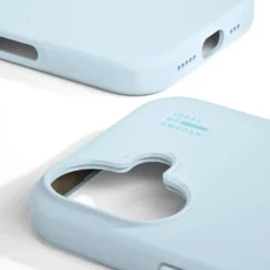 IDEAL OF SWEDEN Silicone MagSafe Case – mobilskal till iPhone 16 Light Blue