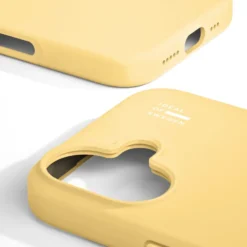 IDEAL OF SWEDEN Silicone MagSafe Case – mobilskal till iPhone 17 Soft Lemon