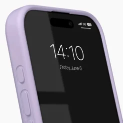 IDEAL OF SWEDEN Silicone MagSafe Case – mobilskal till iPhone 16 Lavender Milk