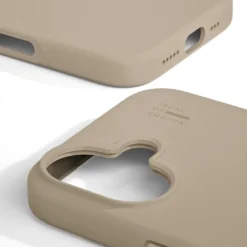 IDEAL OF SWEDEN Silicone MagSafe Case – mobilskal till iPhone 16 Perfect Beige