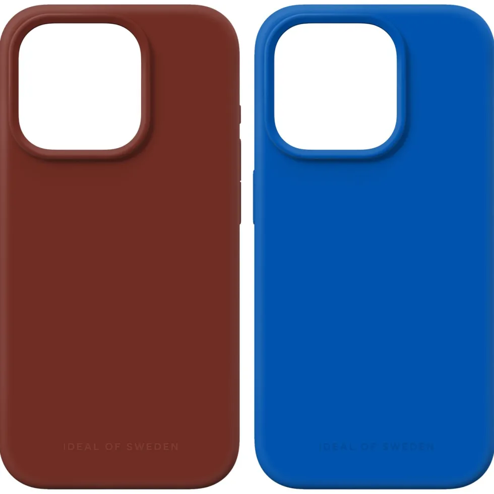 IDEAL OF SWEDEN Silikonskal för iPhone 15 Pro Cobalt Blue